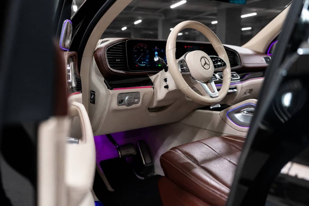 Cockpit of the Mercedes-Maybach GLS