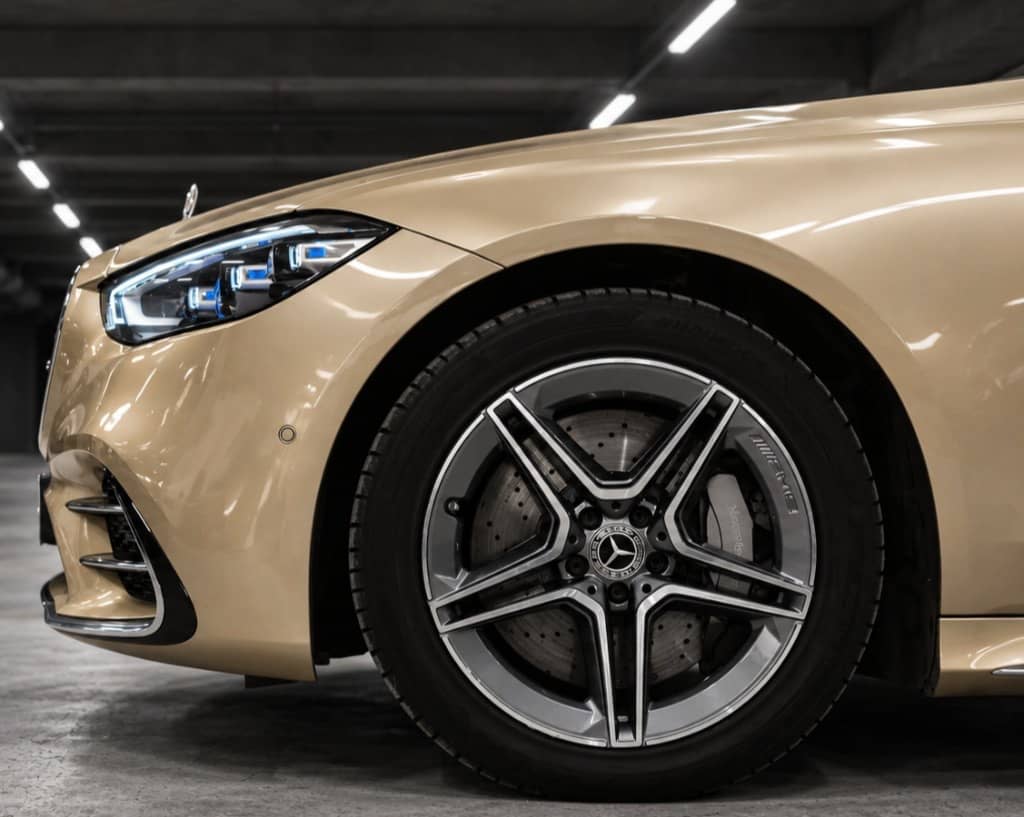 AMG wheel of the Mercedes-Benz S-Class